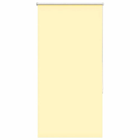 Rolgordijn verduisterend 80x130 cm stofbreedte 75,7cm geel 1