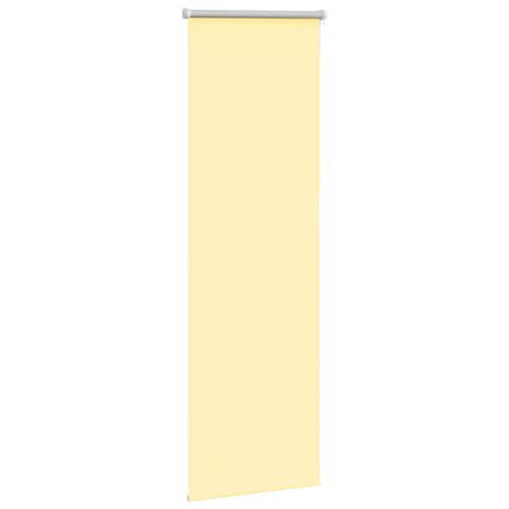 Rolgordijn 40x150 cm verduisterend stofbreedte 35,7cm geel 3