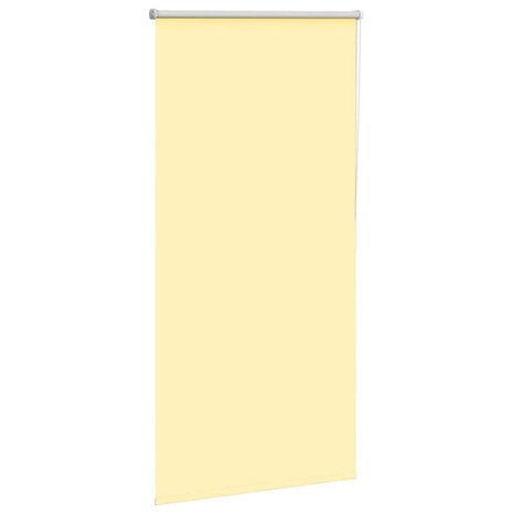 Rolgordijn verduisterend 85x150 cm stofbreedte 80,7cm geel 3