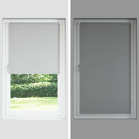 Rolgordijn verduisterend 135x175 cm stofbreedte 131,6 cm geel 8