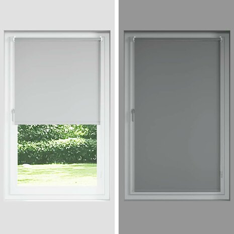 Rolgordijn 145x175 cm stofbreedte 141,6 cm verduisterend geel 8