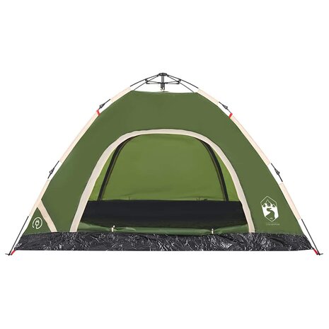 Tent 4-persoons snelontgrendeling groen 6
