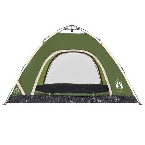Tent 4-persoons snelontgrendeling groen 8