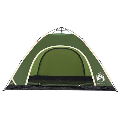 Tent 5-persoons snelontgrendeling groen 7