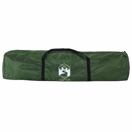 Kampeertent 4-persoons snelontgrendeling groen 9