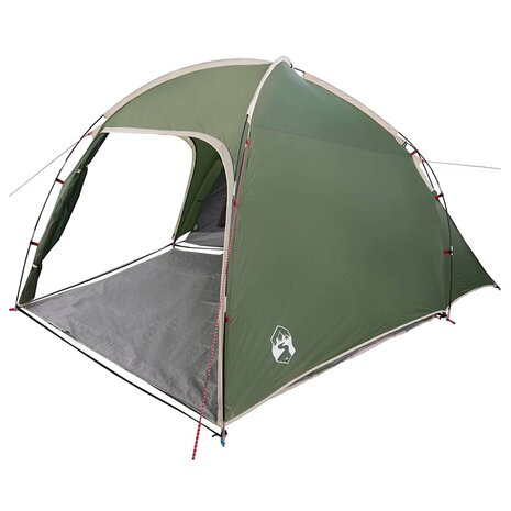 Huisje Tent met dak met opslag Groen 370 x 230 x 185 cm taft 2
