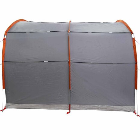 Tent met dak Grijs en oranje 268 x 240 x 191 cm Polyester 4