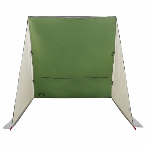 Achterkleptent met dak Groen 190 x 150 x 185 cm taft 8