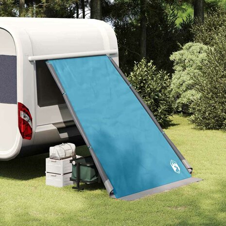 Achterkleptent met dak Blauw 190 x 150 x 185 cm taft 3