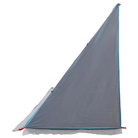 Achterkleptent met dak Blauw 190 x 150 x 185 cm taft 7