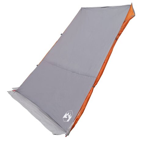 Achterkleptent met dak Grijs en Oranje 190 x 150 x 185 cm taft 5