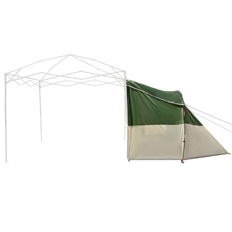 Binnentent met dak met opslag Groen 280 x 220 x 176 cm taft 5