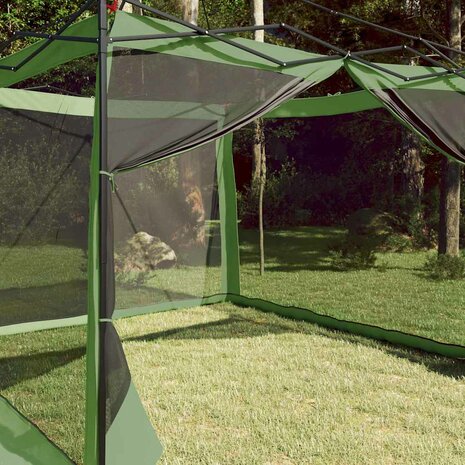 Binnentent met dak met opslag Groen 303 x 303 x 196 cm taft 3