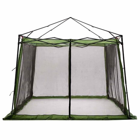 Binnentent met dak met opslag Groen 303 x 303 x 196 cm taft 5