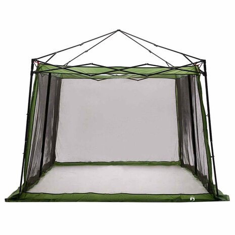 Binnentent met dak met opslag Groen 303 x 303 x 196 cm taft 6