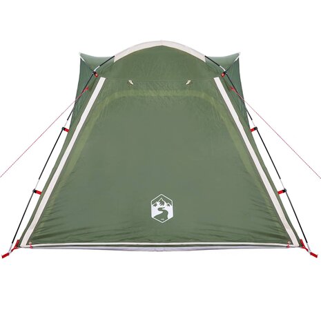 Tent 4-persoons waterdicht snelontgrendeling groen 7