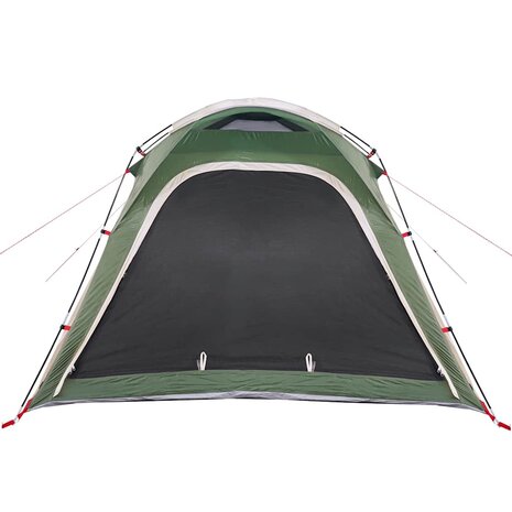 Tent 4-persoons waterdicht snelontgrendeling groen 9