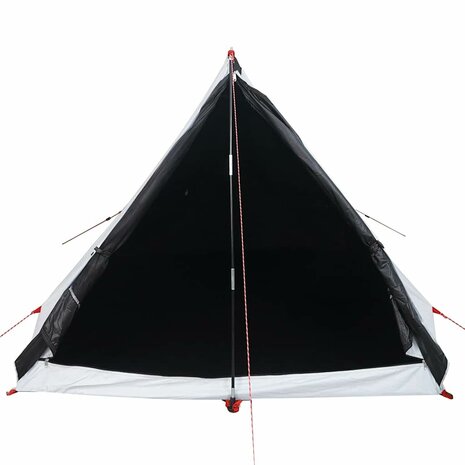 Tent A-frame 2-persoons waterdicht verduisterend stof wit 5