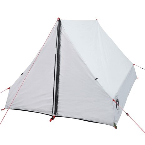 Tent A-frame 2-persoons waterdicht verduisterend stof wit 6
