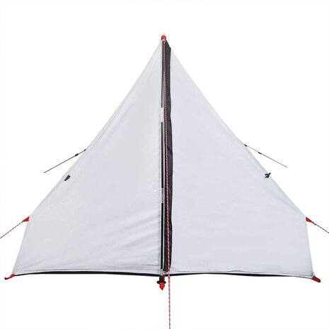 Tent A-frame 2-persoons waterdicht verduisterend stof wit 7