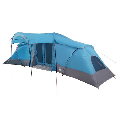Gezinstent met dak Blauw en Grijs 721 x 335 x 212 cm 2