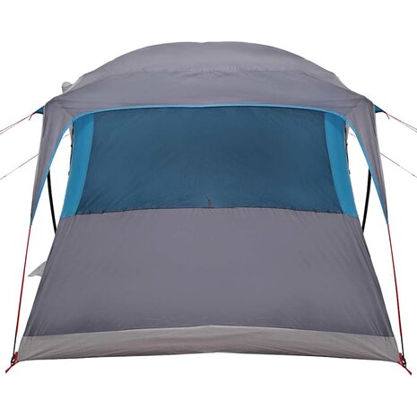 Gezinstent Blauw en Grijs 435 x 255 x 216 cm Polyester en staal 5