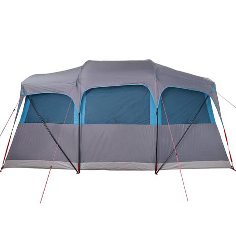 Gezinstent Blauw en Grijs 435 x 255 x 216 cm Polyester en staal 6