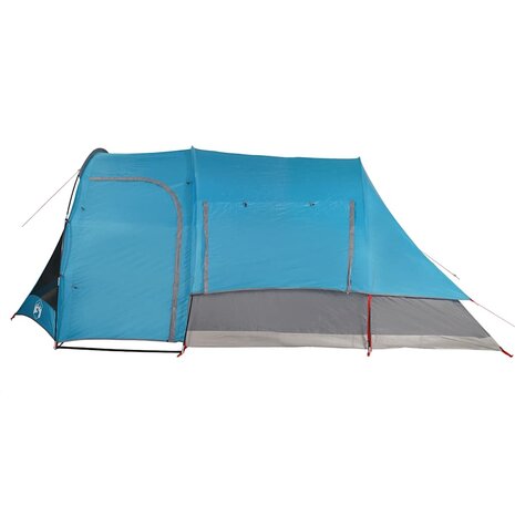 Kampeertent 6-persoons waterdicht blauw 9