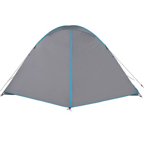 Koepeltent 6-persoons waterdicht blauw 7