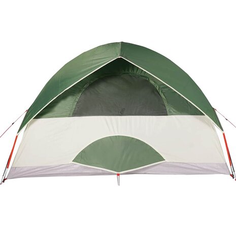 Koepeltent 6-persoons waterdicht groen 9