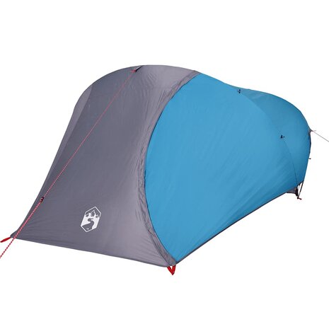 Koepeltent 4-persoons waterdicht blauw 4