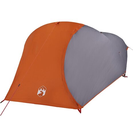 Koepeltent 4-persoons waterdicht oranje 4