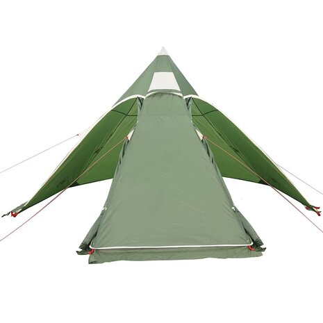 Tipi Tent 5-persoons waterdicht groen 6