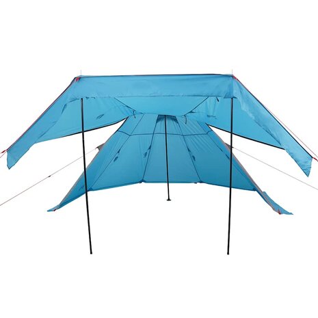 Tipi Tent 5-persoons waterdicht blauw 8