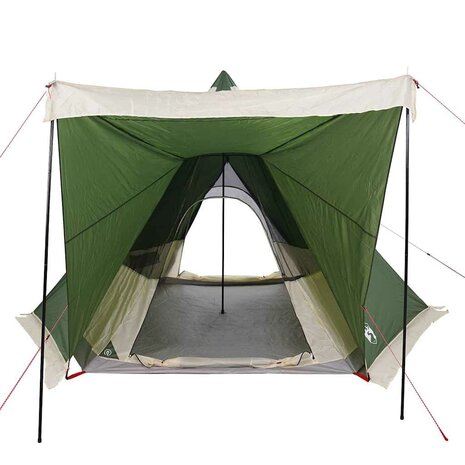 Tipi Tent 6-persoons waterdicht groen 5
