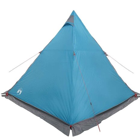 Tipi Tent 6-persoons waterdicht blauw 8