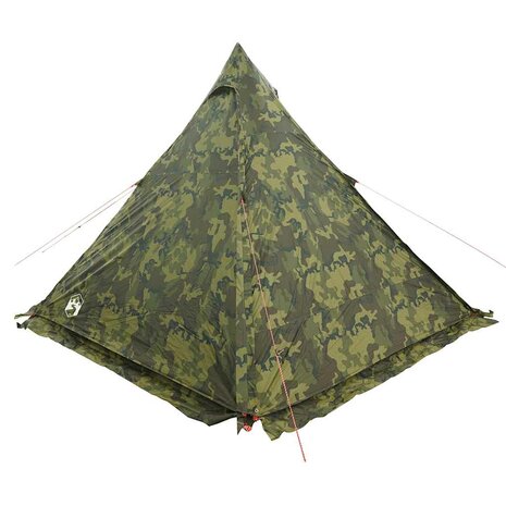 Tipi Tent 6-persoons camouflage waterdicht 8