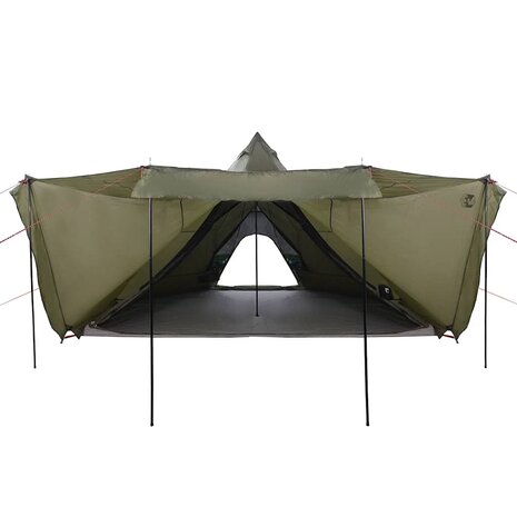 Tipi Tent 8-persoons waterdicht olijfgroen 6
