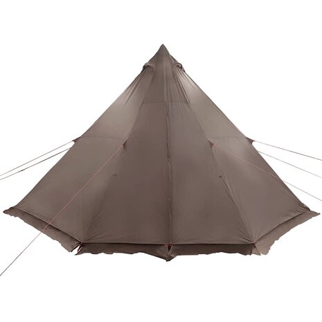 Tipi Tent 8-persoons waterdicht bruin 5