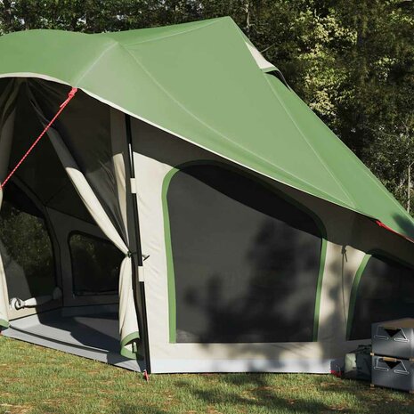 Tipi Tent met dak met opslag Groen 508 x 470 x 300 cm taft 3