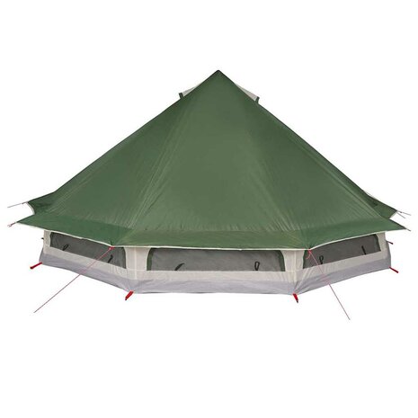 Tipi Tent met dak met opslag Groen 508 x 470 x 300 cm taft 6