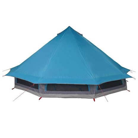 Tipi Tent met dak met opslag Blauw 508 x 470 x 300 cm taft 6