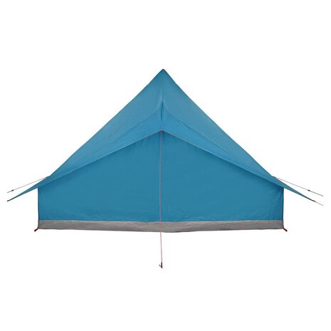 Tipi Tent met dak met opslag Blauw 364 x 281 x 257 cm taft 6