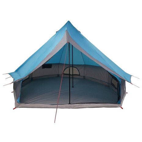 Tipi Tent met dak met opslag Blauw 400 x 346 x 250 cm taft 4