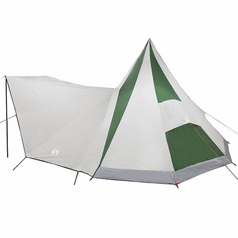 Tipi Tent met dak met opslag Groen 510 x 690 x 330 cm taft 5