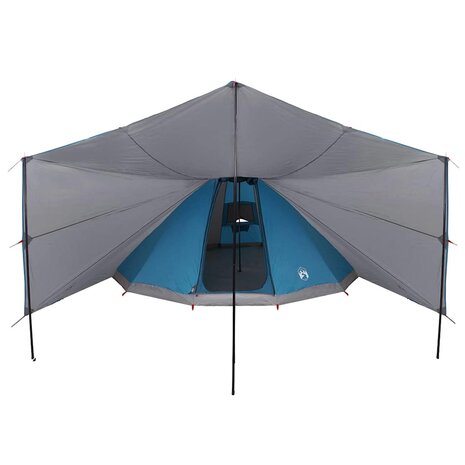 Tipi Tent met dak met opslag Blauw 510 x 690 x 330 cm taft 4