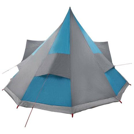 Tipi Tent met dak met opslag Blauw 510 x 690 x 330 cm taft 6