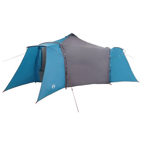 Tipi Tent met dak met opslag Blauw 492 x 492 x 275 cm taft 2