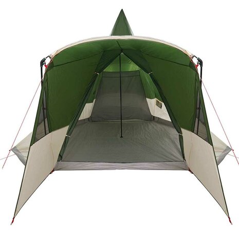 Tipi Tent 8-Persoon met dak Groen 720 x 465 x 295 cm 5