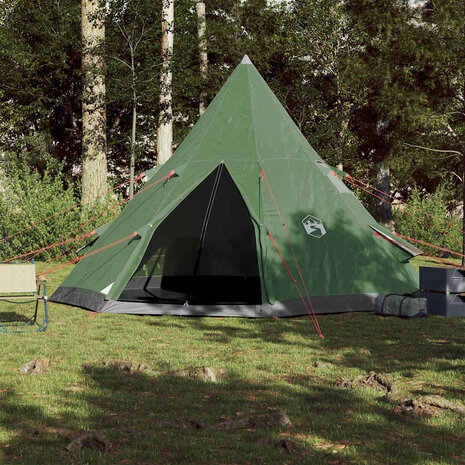 Tipi Tent 4-persoons waterdicht groen 3